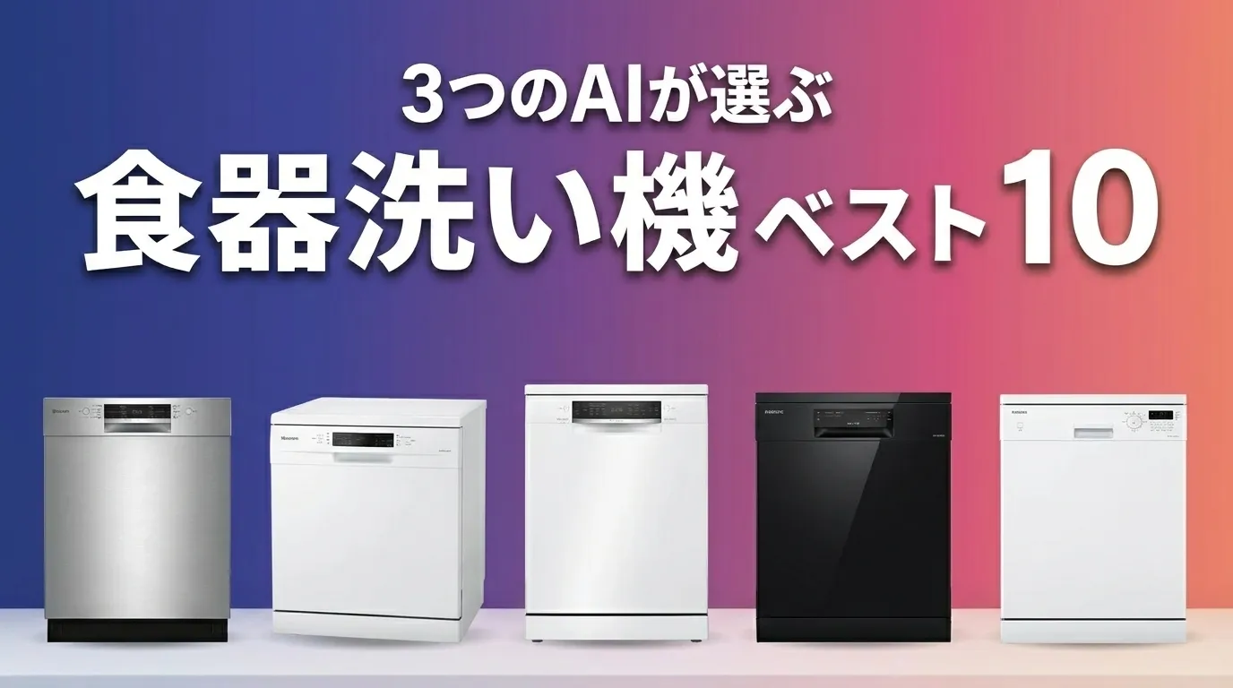 2026年5月版食器洗い機おすすめAIランキング